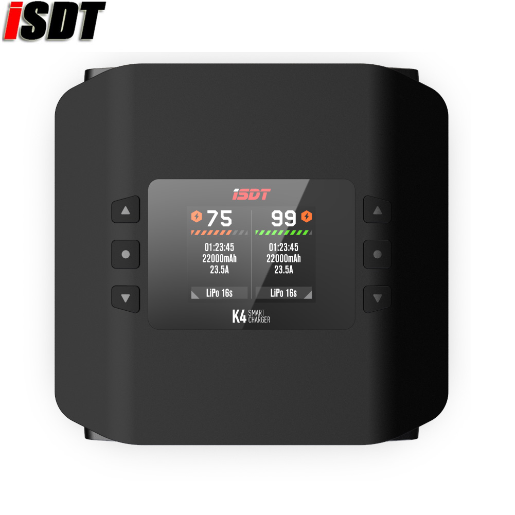 Isdt K4 Dual Lipo Charger - Chargeur de batterie intelligent RC à
