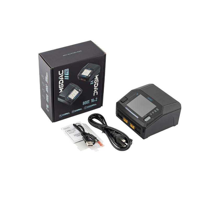 Chargeur intelligent double ca - Toolkitrc M6Dac Smart Charger avis et prix